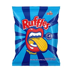 Salgadinho Ruffles Sal 33g Elma Chips