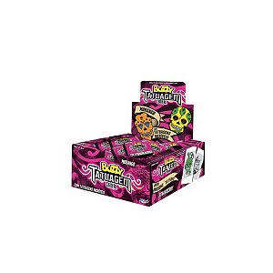Chiclete Buzzy Tattoo Tribal Morango 90un Riclan