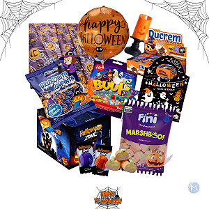 Kit Halloween Dia das Bruxas Doces + Decoração