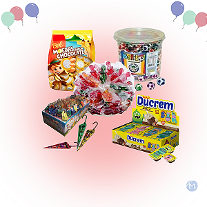 Kit de 5 Doces Nostalgia Gostinho da Infância