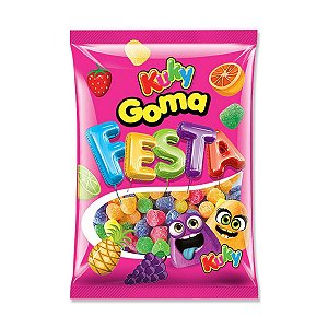 Bala de Goma Festa 1kg Kuky