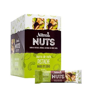 Barra De Nuts Pistache 12 Unidades Naturale