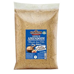 Farinha De Amendoim Sem Açúcar 1,005g DaColônia