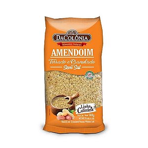 Amendoim Torrado e Granulado 500g - DaColônia