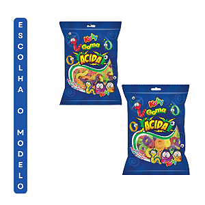 Goma Ácida Citrus Kuky 500g Escolha o Modelo