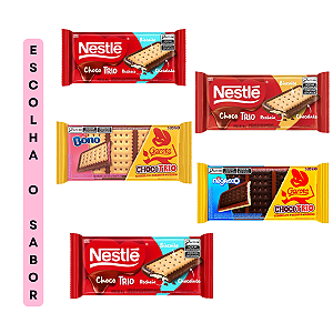 Chocolate Chocotrio 90g Nestlé Garoto Escolha o Sabor