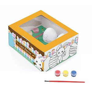 Kit Para Colorir com 2 Ovinhos e se Divertir - Cromus