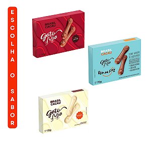 Chocolate Gato Mia 70g - Brasil Cacau