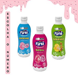 Calda Profissional Para sorvete Fini - Escolha o Sabor