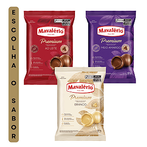 Cobertura Mavalério em gotas 1,010kg - Escolha o sabor