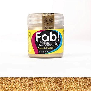 Pó para Decoração Dourado Espanhol 5g