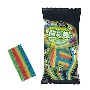 Sour Sticks Bala de Goma Tiras Azeda Importado 25g