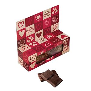 Caixa De 3 Doces Com Corações 10 unidades Ideia