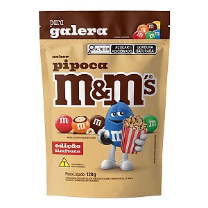 M&M Pouch Sabor Pipoca 120g  Mars