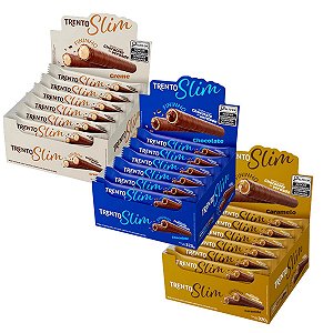 Chocolate Wafer Trento Slim Peccin 16 unidades de 20g