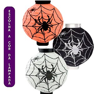 Lanterna de Papel Halloween 20 cm Ponto das Festas