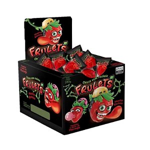 Chiclete Frulets Sabor Morango Sukest