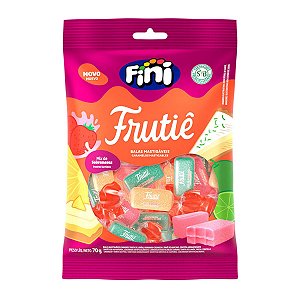 Balas Mastigáveis Frutiê Sobremesas 70g Fini