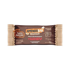 Barra Amendobar Santo Antônio Chocolate com Whey 40g