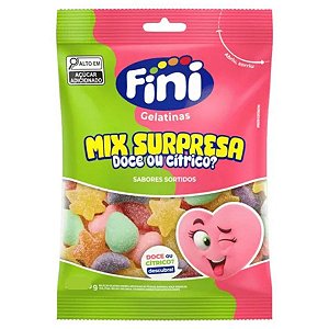 Bala de gelatina Mix Surpresa Doce ou Citrico? 80g 250g ou 500g