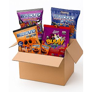 Kit Halloween 4 Doces Doces ou Travessuras Escolha o kit