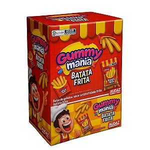 Gummy Mania Batata Frita 40 un De 15g Audaz Foods