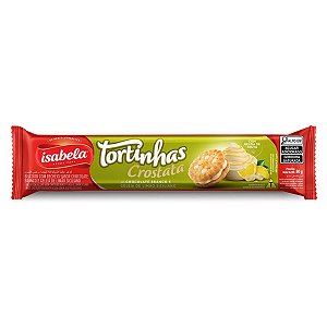 Tortinha Crostata Isabela Sabor Limão Siciliano 80g