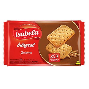 Biscoito Integral 350g  Isabela