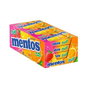 Mentos Slim Display 12 Unidades de 24,1g – Perfetti | Escolha o Sabor - Fruit Mix