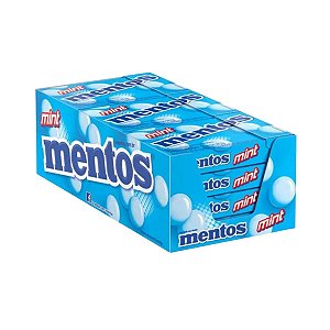 Mentos Slim Display 12 Unidades de 24,1g – Perfetti | Escolha o Sabor - Mint