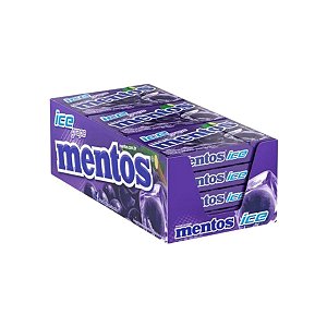 Mentos Slim Display 12 Unidades de 24,1g – Perfetti | Escolha o Sabor - Uva