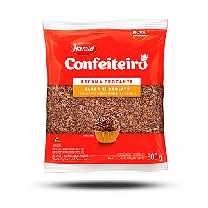 Granulado Escama Crocante de Chocolate 500g Confeiteiro