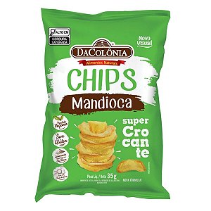 Chips de Mandioca 35g Dacolônia
