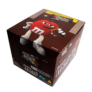 caixa De Confeito M&M Sabor Chocolate 18 un De 40g Mars