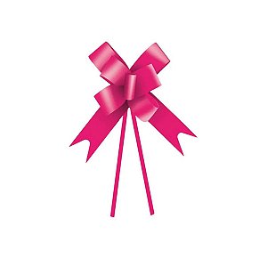 Laço Pronto Liso Pink 4,8x75cm 10 Un Packpel