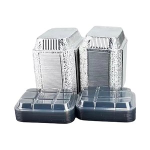 Bandeja de Alumínio 220ml com Tampa PET 100 un D12 Wyda