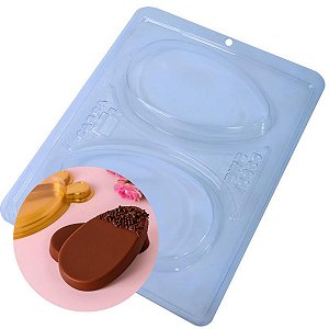 Forma Especial com Silicone Tradicional Tablete Ovo Liso BWB