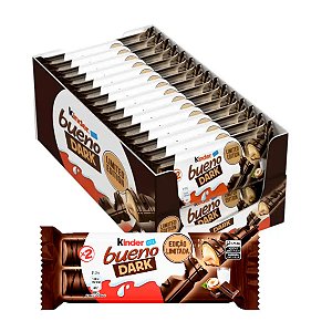 Chocolate Kinder Bueno Dark 30 unidades de 43g Ferrero