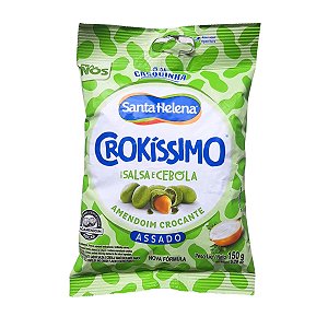 Amendoim Crokíssimo Salsa e Cebola 150g - Santa Helena