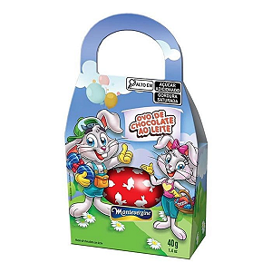 CESTINHO OVO DE CHOCOLATE AO LEITE 40G - MONTEVERGINE