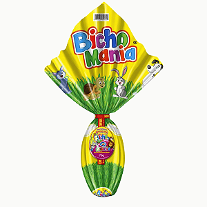 Ovo de Páscoa Bicho Mania ao Leite 70g Ki-Kakau