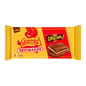 Barra de Chocolate Garoto Recheada Crocante 90g - Nestlé