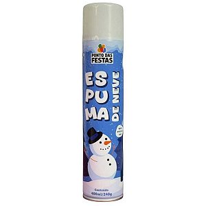Spray Espuma Floco de Neve 400ml Ponto das Festas