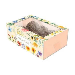 Kit 10 Caixas Gaveta com Visor 6 Doces Atelier das Flores Ideia