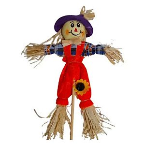 Espantalho Decorativo Com Corpo 36cm Ponto das Festas