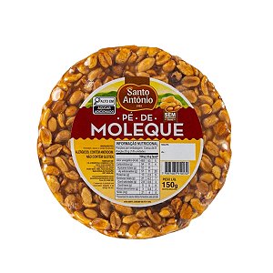 Pé de Moleque Redondo 150g Santo Antônio