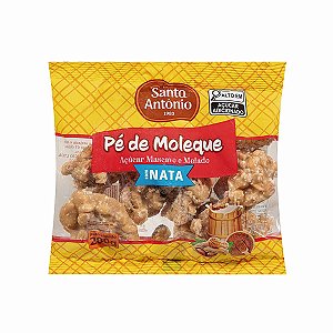 Pé de Moleque com Açúcar Mascavo e Nata 200g Santo Antônio