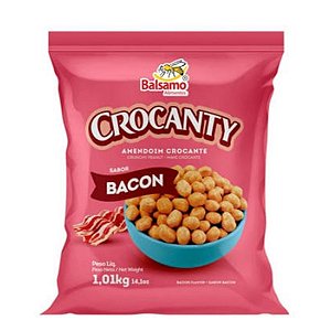 Amendoim Crocanty Sabor Bacon 1,010kg Bálsamo