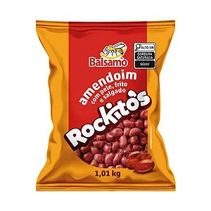 Amendoim Rockitos com Pele 1,010kg Bálsamo