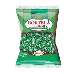 Pacote De Bala Cestinha  De Hortelã 600g Santa Rita